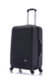 InUSA ROYAL Hardside Spinner Luggage with Ergonomic Handles | Spacious Travel Suitcase with Four Spinner Wheels and Studs | 24 I
