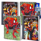 SpiderMan Spiral Notebook and Comp Book Bundle 4 Pack, Wide Ruled