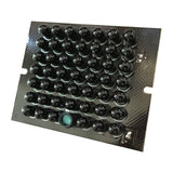 SCS Enterprises Total Invisible 940nM IR lamp Board with Light Sensor (48 Black LED Illuminator Array) 30ft Range, 120 deg, 12VD