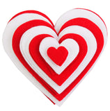 Playfully Ever After 1 to 6 inch MultiSize Color Pack 24pc Felt Hearts (Red/White)