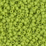 Opaque Chartreuse MIYUKI Seed Beads APPX 22GM Tube 8/0 Round