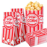 VOISEN Paper Popcorn Bags,500 Pack 1oz Popcorn Bags Individual Servings, Popcorn Bag Bulk for Popcorn Machine,Movie Nights Pop C
