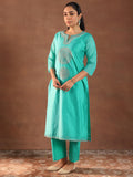 Libas Women'S Chanderi Silk Kurta Set (49446