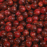 NITOPUPU 100pcs 8mm Red Resin Tiger Eye Gemstone Beads Use for Jewelry Making Crafting and DIY Jewelry Craftwork