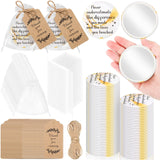 Tradder 50 Sets 2.76 Inspirational Compact Pocket Mirrors Bulk Inspirational Appreciation Gifts Small Purse Makeup Mirrors for W