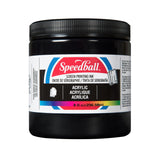 Speedball Acrylic Screen Printing Ink, 8Ounce, Black