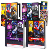 Transformers School Supplies Bundle 2 Notebooks and 2 Folders for Kids