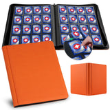 1000+ Pockets Trading Card binder, GEAoffice PU Cover Card Collection Binder, Premium 16 Pockets Card Holder Folders, Side Loadi