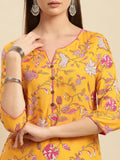 Rangita Yellow & Mint Green 100% Cotton Knee Length Printed Straight Kurti For Women | Kurta For Women_Xl (Pack Of 2) Yellow & Mint Green Xl 8905723392611G