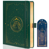 TIEFOSSI Tree of Life Journal, A5 Dotted Journal for Women Men, Dot Aesthetic Notebook with 190 Numbered Pages, Hardcover Vegan