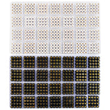 L EclatDina 1900+ PCS Letter Beads, 2 Box Set Alphabet Beads for Bracelets, Round Number & Heart, 5m Elastic String Jewelry Mak