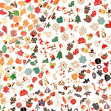 SANNIX 350Pcs Holiday Charm, Mixed Fall Thanksgiving Halloween Christmas Charms Jewelry Bangle Pendants for Bracelet Necklaces E