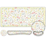 NXZGO Desk Mat, 4in1 Large Mouse Pad with Wrist Rest, Cute Desk Mat, AntiSlip XXL Computer Ergonomic Mousepad with Wrist Suppor