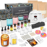 WITOROR Candle Making Kit, Scented Candles Making Kit Supplies with Digital Soy Wax Melt Warmer Candle Making Complete Kit for A