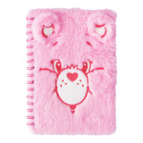 Paladone Care Bears Fluffy Notebook - Officially Licensed Soft Notebook for Home, School, or Office