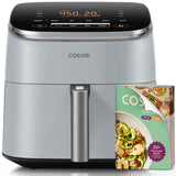 COSORI Air Fryer 9-in-1, Compact & Large 6-Qt, Fast Turbo Modes, 90-450F Even Results, Precision Heating, Up to 95% Less Oil*, R