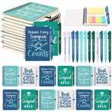 Vesici Notebooks with Sticky Notes and Pens, 12 Sets, Surgical Tech