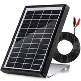 Sumind 12V 3.5W Solar Panel for Deer Feeder, Waterproof Outdoor Solar Battery Charger, Deer Feeder Battery Charger with Metal Mo