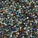 Miyuki DBMIX24 11/0 Matte Heavy Metals 7.2g Delica Seed Beads Mix