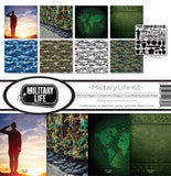 Reminisce Military Life Scrapbook Collection Kit