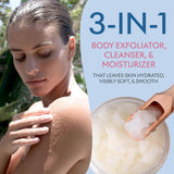 SEACRET Body Scrub - Salt & Oil Body Exfoliator with Dead Sea Minerals and Essential Oils, Pomegranate Scent 14.1 FL.OZ.