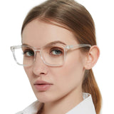 MARE AZZURO Computer Gaming Glasses Women, Blue Light Blocking Glasses, Anti Blue Light Glasses Block Glare & UV400