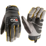 Wells Lamont Mens FX3 TPR Impact Protection Work Gloves, Medium (7858M)