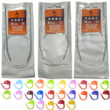 HimmuS Fashion Hub Pony Aluminum 80Cm Circular Knitting Pins Needles, No 10, 11,12 (Set Of 3) + 25 Pcs Stitch Marker For Large