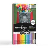 Neenah Pack 4.5X6.5 72/Pkg18 Bold & Vivid Astrodesigns/Creative Collection Starter Kit Cardstock, 4.5 x 6.5, 65 lb/176 GSM,