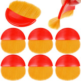 Boao 8 Pieces Flat Brush Applicator Artist Drawing Brush for Christmas DIY Craft Gesso, Oil Paint, Acrylic Painting, Watercolor,