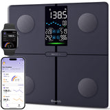 Ovutek Smart Scale for Body Weight, Professional Bathroom Digital Scale with BMI, Body Fat, Muscle Mass, Most Accurate to 0.05lb