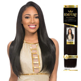 Sensationnel Empire yaki human hair - tangle free weaving for quick weave and sew in styles for faux highlights - 1 pack (16 inc