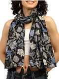 Ke Kanha Exports Cotton Scarf With Tassels|Scarf For Women Stylish|Stole For Women|Breathable Boho Beach Summer Wrap|Multicolor