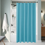 Fabric Shower Curtain Liner 72W x 84L-Blue Extra Long Shower Liners