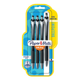 Paper Mate InkJoy 550RT Retractable Ballpoint Pens, Medium Point, Black, 4 Pack (1951273)