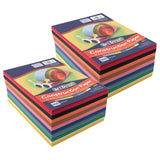 Prang Lightweight Construction Paper, 10 Assorted Colors, 6 x 9, 500 Sheets Per Pack, 2 Packs