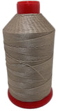 Bonded Nylon Sewing Thread #207 T210 1000yds for Outdoor, Leather ((Khaki/Dark tan)