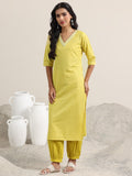 Libas Women'S Cotton Blend Kurta Set (400384