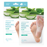 Ariul Smooth & Pure Foot Peeling Mask (1 Pair) Korean Exfoliating Soothing Foot Mask Socks for Dead Skin & Callus Removal, AHA B