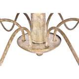 Elegant Furniture & Lighting Merritt Collection Chandelier D35 H21.6 Lt:6 Weathered Dove Finish