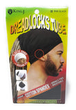 King.J Unisex Cotton Spandex Dreadlocks Tube (Black) by King J