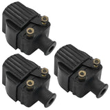 Caltric 3 Sets of Ignition Coils Compatible with Mercury Outboard 90Hp 90-Hp 90 Hp Engine 1987-1998