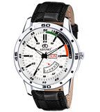 Adamo Synthetic 846Snl01 Men'S And Boy'S Expedition Analog White Dial Day And Date Watch