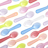 Extra Sturdy, BPA Free 500ct Plastic Tasting Spoons. Disposable Mini Tasters for Small Sampling or Individual Portions of Ice Cr