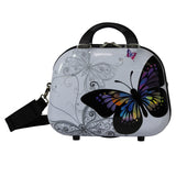 World Traveler Butterfly Luggage, 13inch Cosmetic
