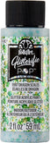 FolkArt Glitterific Pop Acrylic Craft Paint, Dragon Scales 2 fl oz Premium Glitter Finish Paint, Perfect for Easy to Apply DIY A