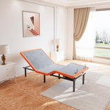 ESHINE Adjustable Bed Frame Smart Bed - Ergonomic Electric Bed Base, Foot & Head Incline, APP Control, Wireless Remote, Zero Gra