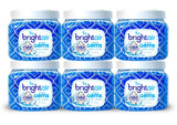 Bright Air Scent Gems, For Small to Medium-Size Spaces, Cool & Clean Scent, 12 oz. Each, Case of 6, Odor Eliminator & Air Freshe