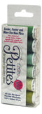 Sulky Sampler 12wt Cotton Petites, Greens Assortment, 6Pack