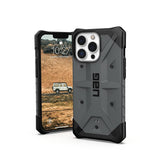 Urban Armor Gear UAG Pathfinder Rugged Lightweight Slim Shockproof Protective Case/Cover Designed for iPhone 13 Pro (6.1-Inch) (2021), Wireless Charging Compatible - Silver